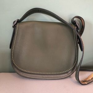 Green Coach Purse